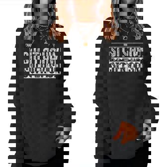 Shit Show Supervisor Hilarious Vintage Sarcastic Women Women Sweatshirt - Thegiftio