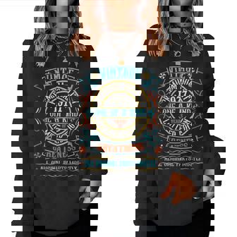 Sintage De 1977 Para Retro Divertidas Cumpleaños De 1977 Sudadera Mujer - Regaloses