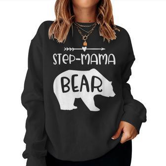 Step Mama Bear For Step Mom Step Mother Women Sweatshirt - Monsterry CA