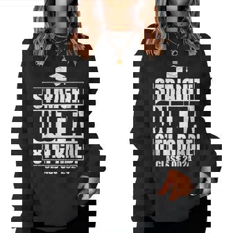 Straight Outta 8Th Grade Graduation Class Of 2024 8Th Grade Women Sweatshirt | Mazezy