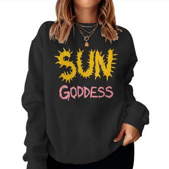 Sun Goddess Girls Beach Nature Summer Magic Women Sweatshirt - Monsterry DE