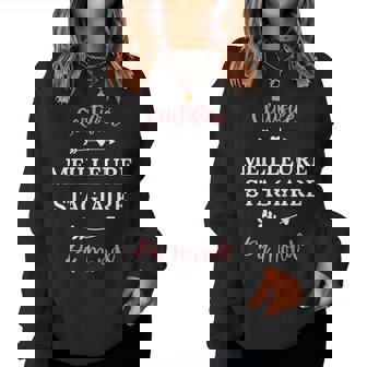 Super Stagiaire Certifiée Meilleure Stagiaire Du Monde Women Sweatshirt - Cadeauxyz