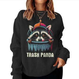 Trash Panda Team Trash Cute Garbage Gang Raccoon Women Sweatshirt - Thegiftio UK
