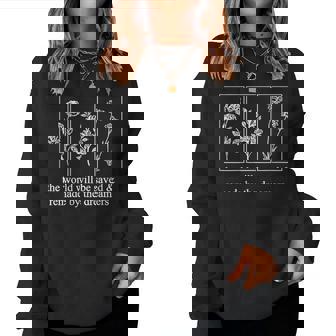 Trono De Flor De Cristal Aelin Cita Cuello Sudadera Mujer - Regaloses