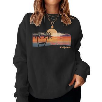 Vintage San Francisco California Beach Women Sweatshirt - Thegiftio UK
