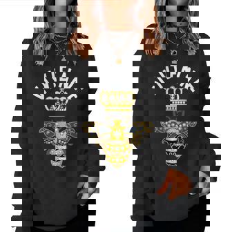 Vivienne Name Vivienne Birthday Queen Crown Bee Vivienne Women Sweatshirt - Thegiftio UK