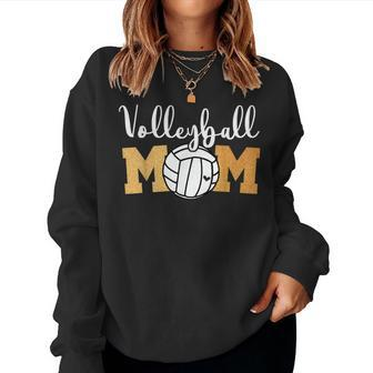 Volleyball Mom Volleyball Game Day Cheer Mom Women Sweatshirt - Monsterry CA