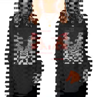 Weirdcore Aesthetic Mushroom Eyes Strangecore Traumacore Women Sweatshirt - Thegiftio