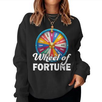 Wheel Of Fortune Clothes Fathers Day Wheel Of Fortune Dad Women Sweatshirt - Monsterry UK