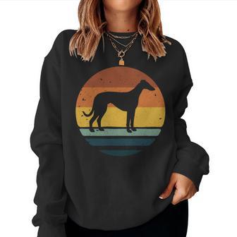 Whippetintage Mama Papa Retro Hund Geschenk Süß Sweatshirt Frauen - Geschenkecke