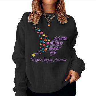 Whipple Surgery Warrior Women Sweatshirt - Thegiftio UK