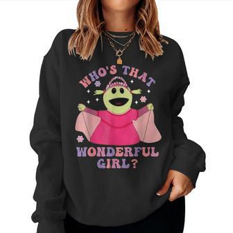 Who's That Wonderful Girl Women Sweatshirt - Seseable