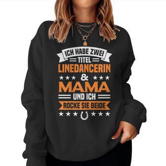 Women's Linedance Mama Zwei Titel Line Dance Sweatshirt Frauen - Geschenkecke