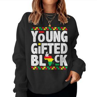 Younged Black4 Black Magic Girl Boy Black History Women Sweatshirt - Seseable