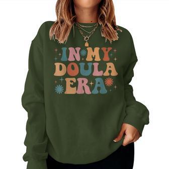 In My Doula Era Christmas Presents Women Sweatshirt - Thegiftio UK