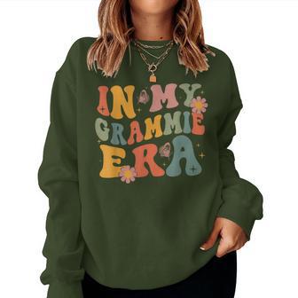 In My Grammie Era Christmas Flower Butterfly Xmas Holida Women Sweatshirt - Monsterry AU