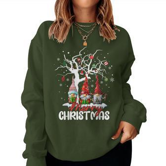 Merry Christmas Gnomes Xmas Family Women Women Sweatshirt | Mazezy