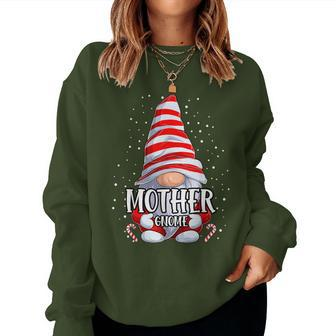 Mother Gnome Christmas Pajamas Matching Family Group Women Sweatshirt - Monsterry DE