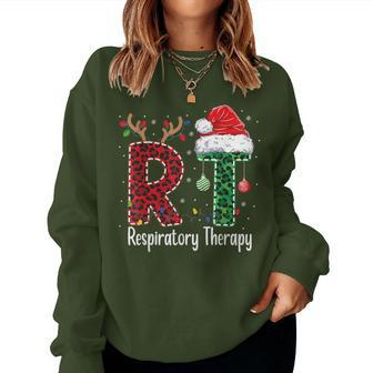 Respiratory Therapist Christmas Future Nurse Women Sweatshirt - Monsterry CA