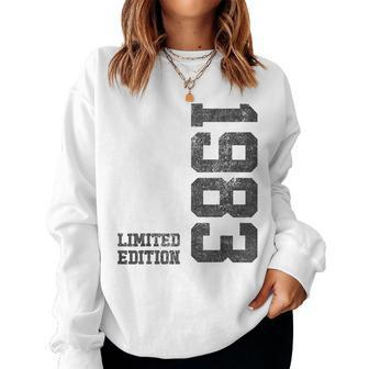 41Th Birthday For 41 Years Old Vintage 1983 Women Sweatshirt - Monsterry