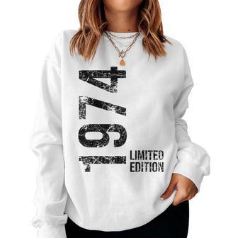 50Th Birthday 50 Years Old Man Woman Vintage 1974 Women Sweatshirt - Monsterry DE