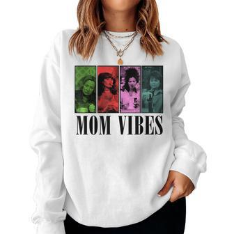 90’S Mom Vibes Vintage Retro Mom Life Mother Day Women Sweatshirt | Mazezy DE