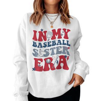 In My Baseball Sister Era Women Sweatshirt - Monsterry DE