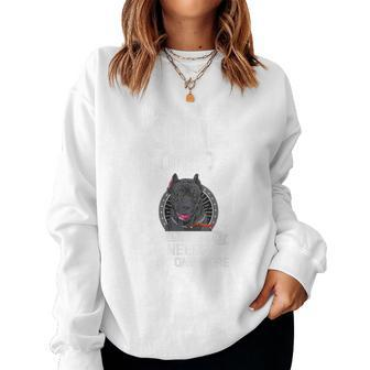 How Many Cane Corsos Does A Woman Need Cane Corso Women Sweatshirt - Monsterry CA