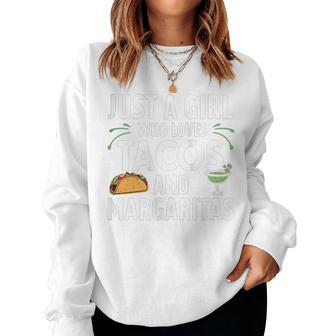 Cinco De Mayo Girls Loves Tacos And Margaritas Mexican Women Sweatshirt - Thegiftio UK