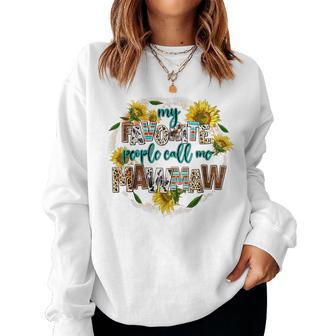 My Favorite People Call Me Mawmaw Mother's Day Women Sweatshirt - Seseable