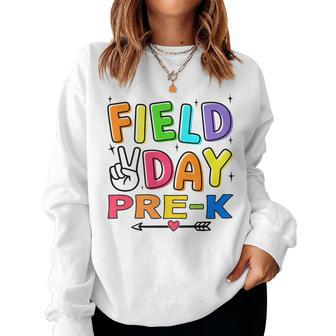 Field Day 2024 Pre-K Field Trip Teacher Student Women Sweatshirt - Monsterry CA