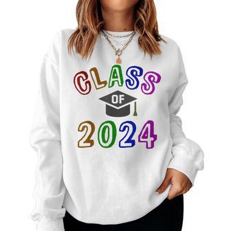 Class Of 2024 Graduation 12Th Grade Senior Last Day Women Sweatshirt - Monsterry UK