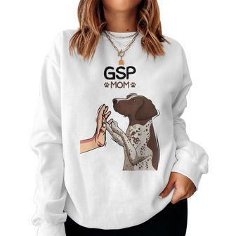 Gsp Mom German Shorthaired Pointer Dog Girls Women Women Sweatshirt - Thegiftio UK