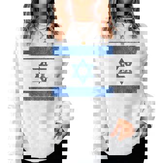 Israël Homme Drapeau D'israël Women Sweatshirt - Cadeauxyz