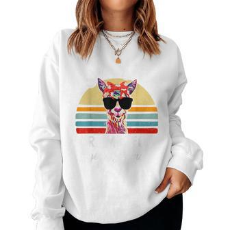 Llama Save Drama For Your Llama Mother Day Women Sweatshirt - Monsterry