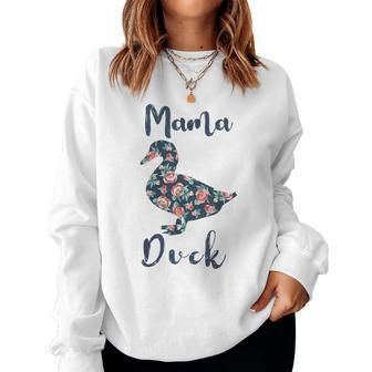Mama Duck- Farm Mom Mother Day Women Women Sweatshirt - Monsterry UK