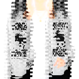 Mama Moose Moose Lover Women Sweatshirt | Seseable UK