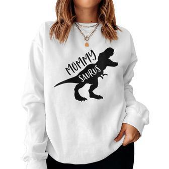 Mommy Saurus Mommysaurus Dinosaur Family Mom Women Sweatshirt - Monsterry AU