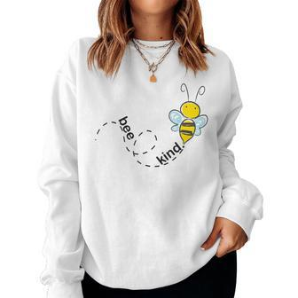 Perfect Be Kind Save The Bee Kind T Women Sweatshirt - Monsterry