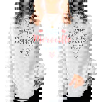 Petite Merveille En Route-Idée Cadeau Future Maman-Grossesse Women Sweatshirt - Cadeauxyz