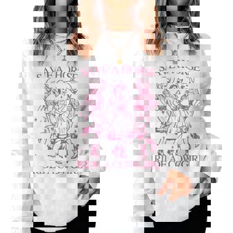 Retro Vintage Save A Horse Ride A Cowgirl Lesbians Lgbt Women Sweatshirt | Mazezy