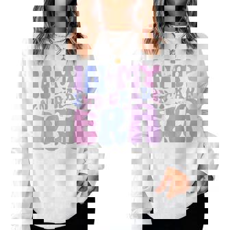 In My Second 2Nd Grade Era Cute Second Grade Girls Teacher Women Sweatshirt | Seseable CA