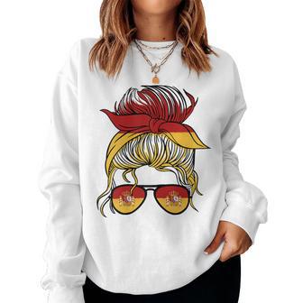 Spanish Girl Spain Girls España Spanish Flag Women Sweatshirt - Thegiftio UK