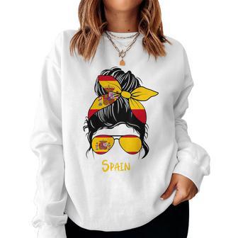 Spanish Girl's Española Spain Gray S Sweatshirt Frauen - Geschenkecke