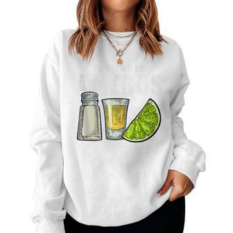 The Three Amigos Lime Salt Tequila Cinco De Mayo Women Sweatshirt | Mazezy