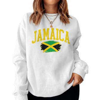 Vintage Jamaica Vacation Retro Jamaican Souvenir Women Women Sweatshirt - Seseable