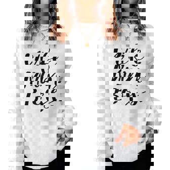 Wife Mum Boss' Mum Mummy Women Sweatshirt - Thegiftio UK