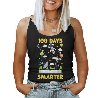 100 Days Smarter Science Teacher Elementary Student Women Tank Top - Monsterry DE