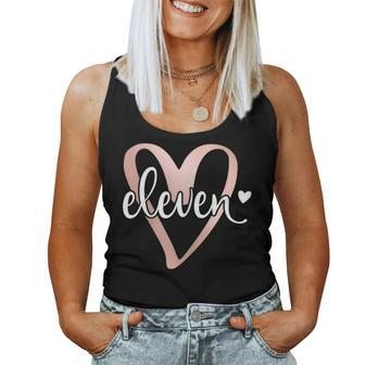 11Th Birthday 11 Years Old Eleven Finally 11 Birthday Girl Women Tank Top - Seseable