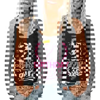 21St Birthday For Her 21 Years Old Birthday Queen 21 Women Tank Top - Thegiftio